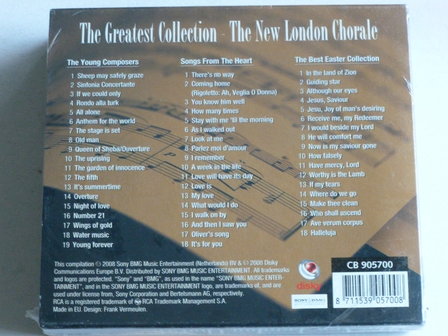 The New London Chorale - The Greatest Collection (3 CD) Nieuw