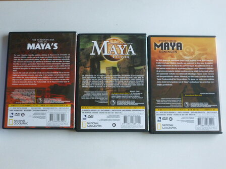 Het verloren rijk van de Maya's (3 DVD) National Geographic