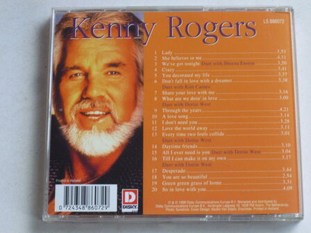 Kenny Rogers - 20 Great Love Songs (disky)