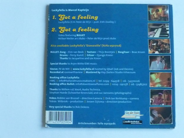 Luckyfella - Got a Feeling (CD Single)