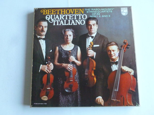 Beethoven - The Rasoumovsky / Quartetto Italiano (3 LP)