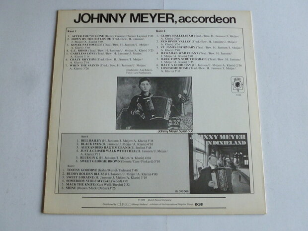 Johnny Meyer - Medium Dry Dixieland (LP)