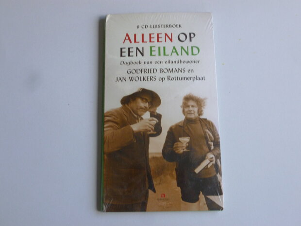 Alleen op een Eiland - Godfried Bomans en Jan Wolkers op Rottumerplaat (6 CD) Nieuw