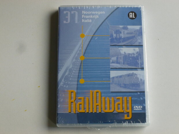Rail Away 37 - Noorwegen, Frankrijk, Italie (DVD) Nieuw