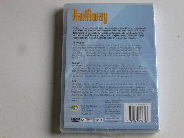 Rail Away 37 - Noorwegen, Frankrijk, Italie (DVD) Nieuw