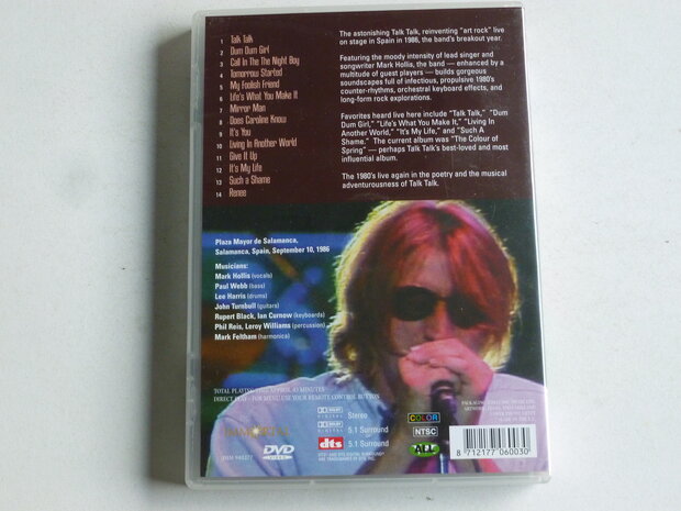 Talk Talk - Live in Spain 1986 (DVD)