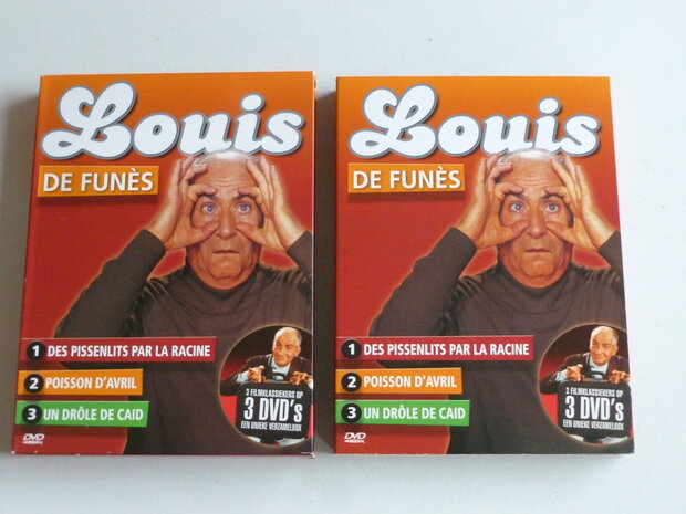 Louis De Funes - Des Pisselits, Poisson d' avril, un drole de caid (3 DVD)