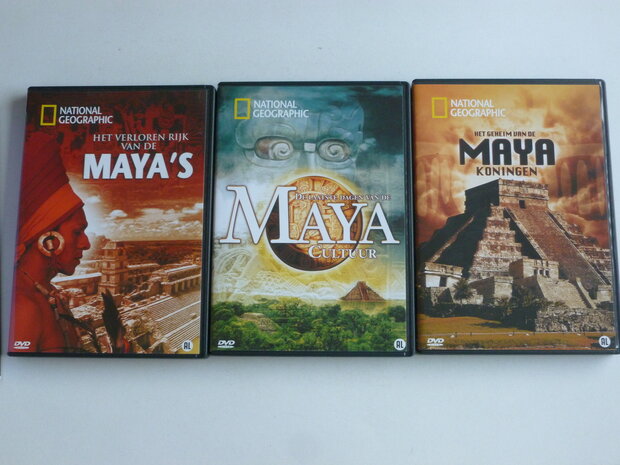 Het verloren rijk van de Maya's (3 DVD) National Geographic