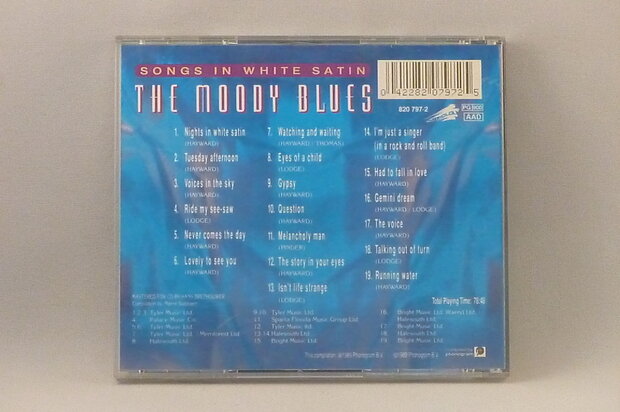 The Moody Blues - Songs in white satin