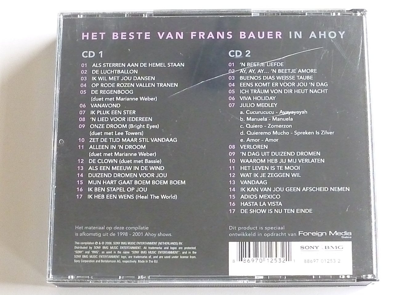 Frans Bauer - Het beste van Bauer in ahoy (2 CD) - Tweedehands CD