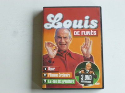 Louis De Funes - Oscar, L'Homme Orch., La folie des grandeurs (3 DVD) lime lights