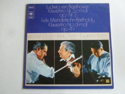 Beethoven - Klaviertrio 3 / Leonard Rose, Isaac Stern, Istomin (LP)