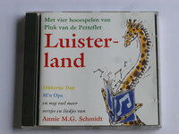 Luisterland - met 4 hoorspelen van Pluk van de Petteflet en liedjes