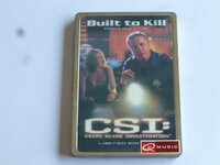 CSI= Crime Scenen Investigation - Built to Kill (DVD) metal box