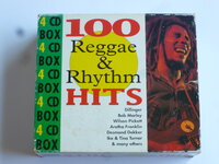 100 Reggae &amp; Rhythm Hits - various artists (4 CD)