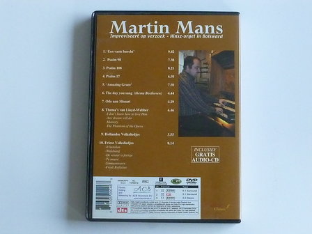 Martin Mans - improviseert op verzoek ( CD + DVD)