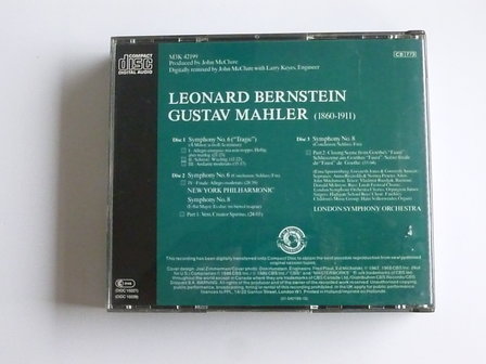 Mahler - Symphonies nos 6 &amp; 8 / Bernstein (2 CD)