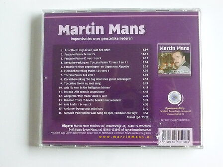 Martin Mans - Improvisaties over geestelijke liederen