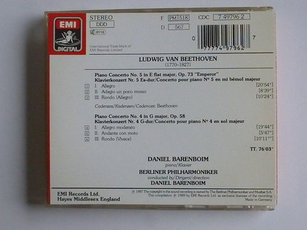Beethoven - Piano Concerto 5, 4 / Daniel Barenboim