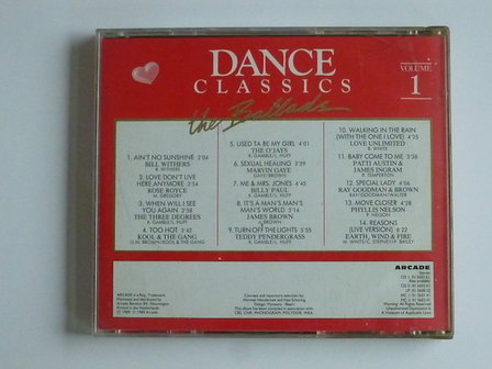Dance Classics - The Ballads volume 1