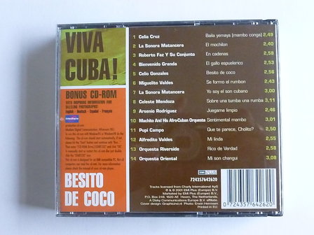 Besito De Coco - Viva Cuba! (CD + CD rom)