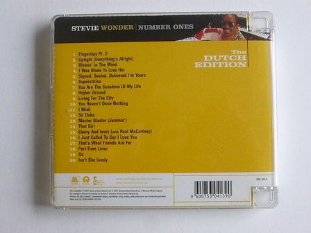 Stevie Wonder - Number Ones / The Dutch Edition