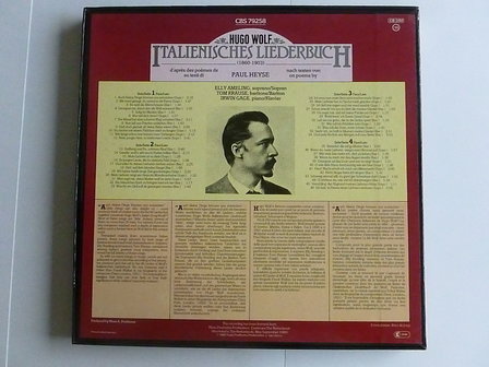 Hugo Wolf - Italienisches Liederbuch / Elly Ameling , Irwin Gage ( LP)