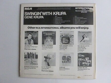 Gene Krupa - Swingin&#039; with Krupa (LP)
