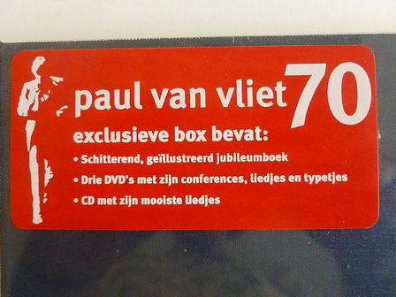Paul van Vliet - In de optocht door de tijd (CD+3 DVD) Nieuw