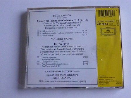 Bartok - Violinkonzert 2 / Anne Sophie Mutter , Ozawa