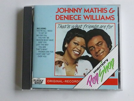 Johnny Mathis &amp; Deniece Williams - That&#039;s what friends are for