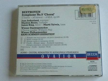 Beethoven - Symphony 9 / Suttherland, Horne, Hans Schmidt Isserstedt