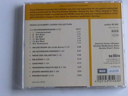 Franz Schubert - Lieder collection / Dietrich Fischer-Dieskau