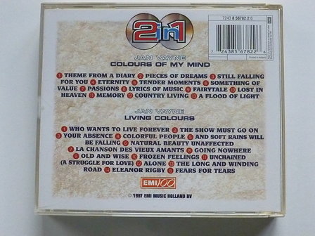 Jan Vayne - Colours of my mind / Living Colours (2 CD)