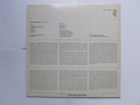 Bizet - L&#039;Arlesienne-suites / Herbert von Karajan (LP)