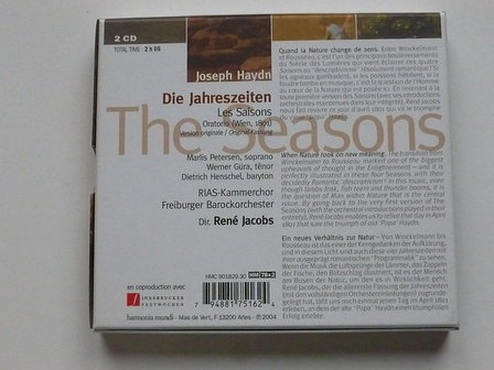 Joseph Haydn - The Seasons / Rene Jacobs (2 CD)
