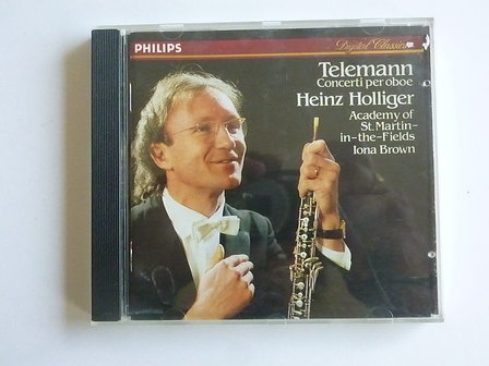 Telemann - Concerti per Oboe / Heinz Holliger