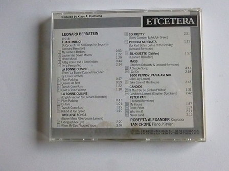 Leonard Bernstein Songs - Roberta Alexander