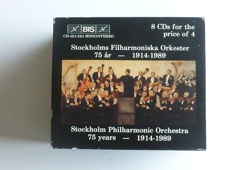 Stockholm Philharmonic Orchestra 75 Years (8 CD) 