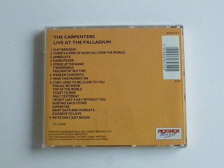 Carpenters - Live at the Palladium