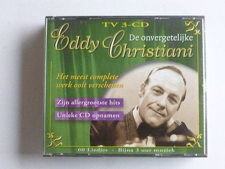 De onvergetelijke Eddy Christiani (3 CD)