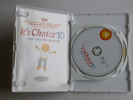 K&#039;s Choice 10 / 1993-2003 Ten years of ( 2 DVD)