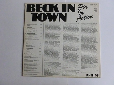 Pia Beck - Beck in Town (LP)