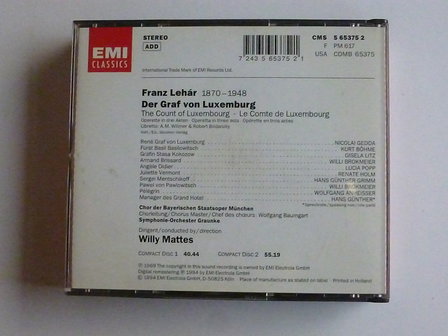 Franz Lehar - Der Graf von Luxemburg (2 CD)