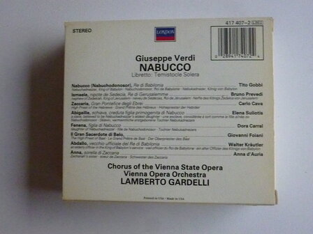 Verdi - Nabucco / Lamberto Gardelli (2 CD)