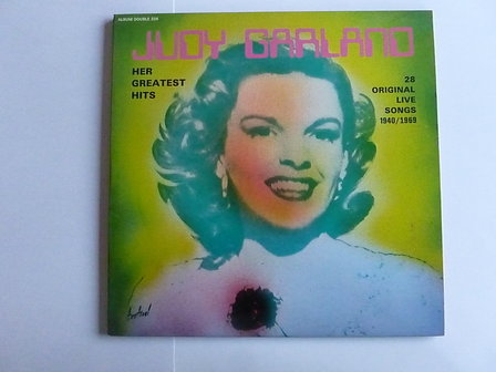 Judy Garland - Her Greatest Hits / 28 Original Live Songs (2 LP)