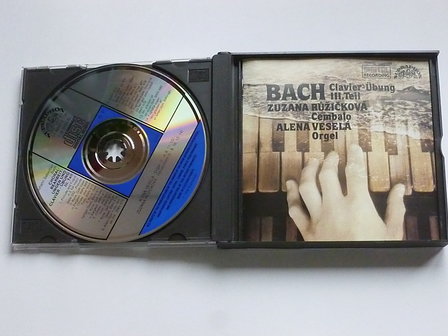 Bach - Clavier-&Uuml;bung / Zuzana Ruzickova, Alena Vesela (2 CD)
