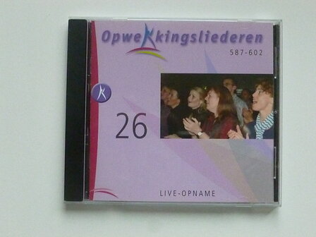 Opwekkingsliederen 26 - nummers 587-602