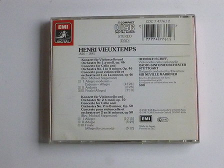 Henri Vieuxtemps - Cello Concertos 1,2 / Heinrich Schiff
