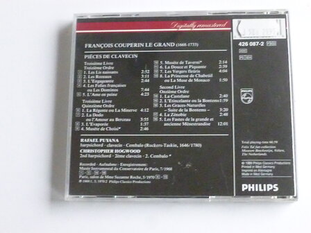 Francois Couperin Le Grand - Pieces de Clavecin / R. Puyana